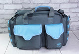 Padded Womens Range Bag in Baby Blue by CIA Lady