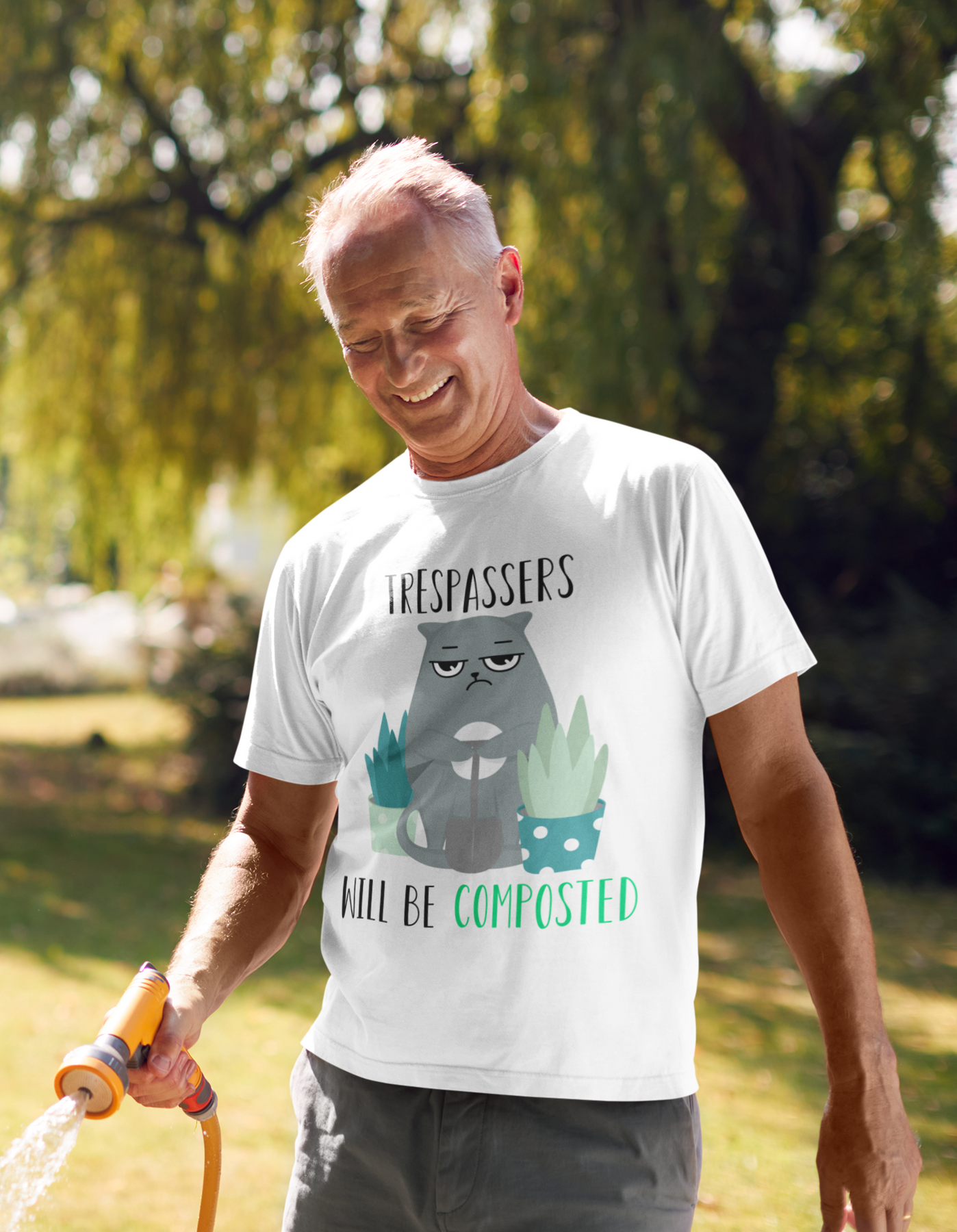 Funny top gardening shirts