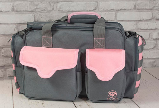 Padded Womens Range Bag in Powder Pink by CIA Lady CIALady